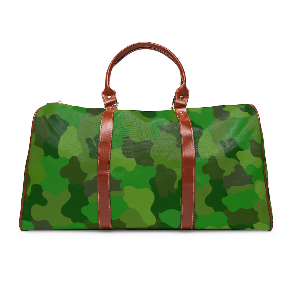 Waterproof Green Fusion Travel Bag