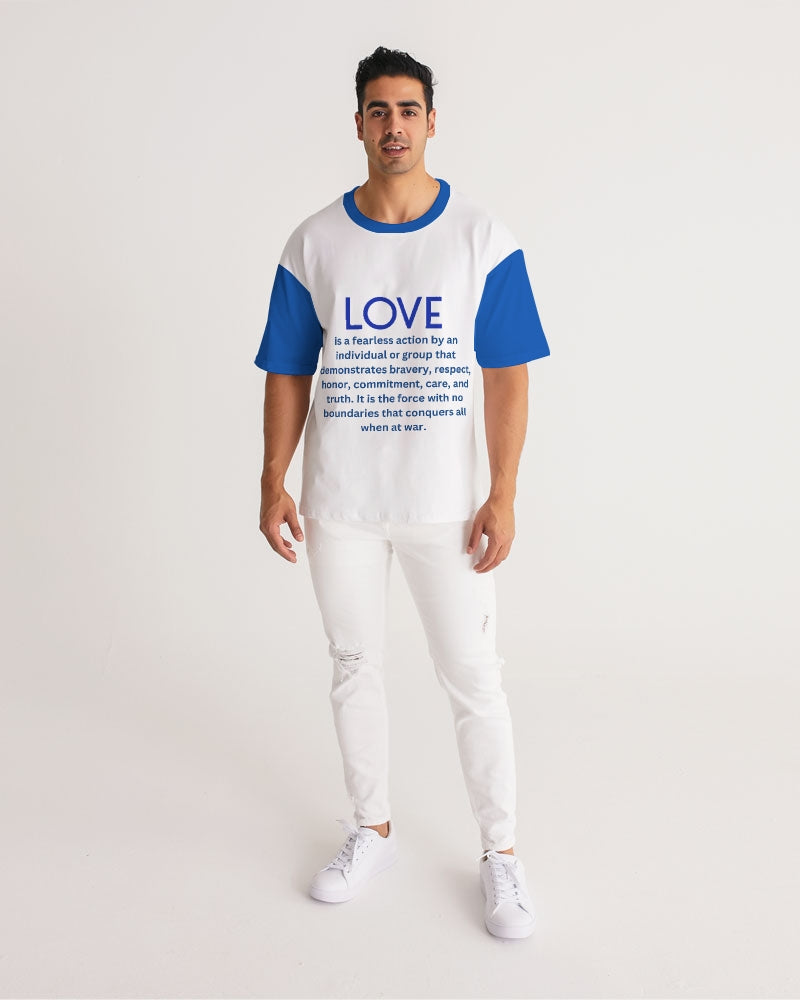 LOVE IS Men's Premium Heavyweight Tee