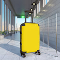 Bright Yellow Suitcases