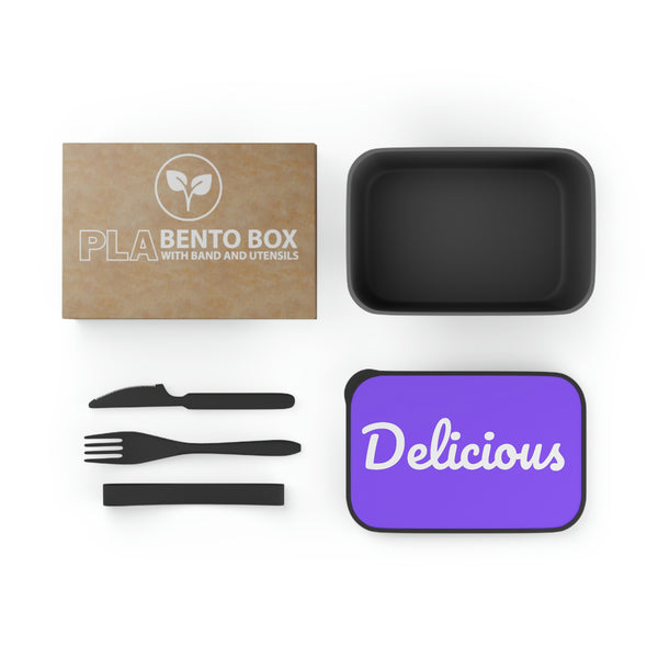 PLA DELICIOUS Bento Box+Band+Utensils