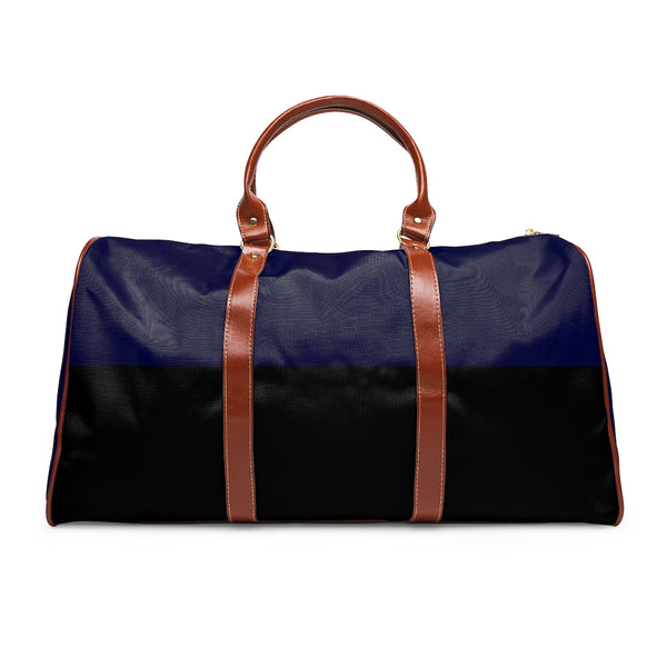 Waterproof Cavalier Black and Blue Travel Bag