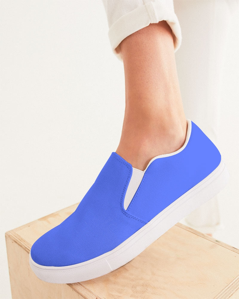 DISCIPLINE Ladies Blue Slip-On Shoe