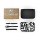 PLA  Zebra Print Bento Box+Band+Utensils
