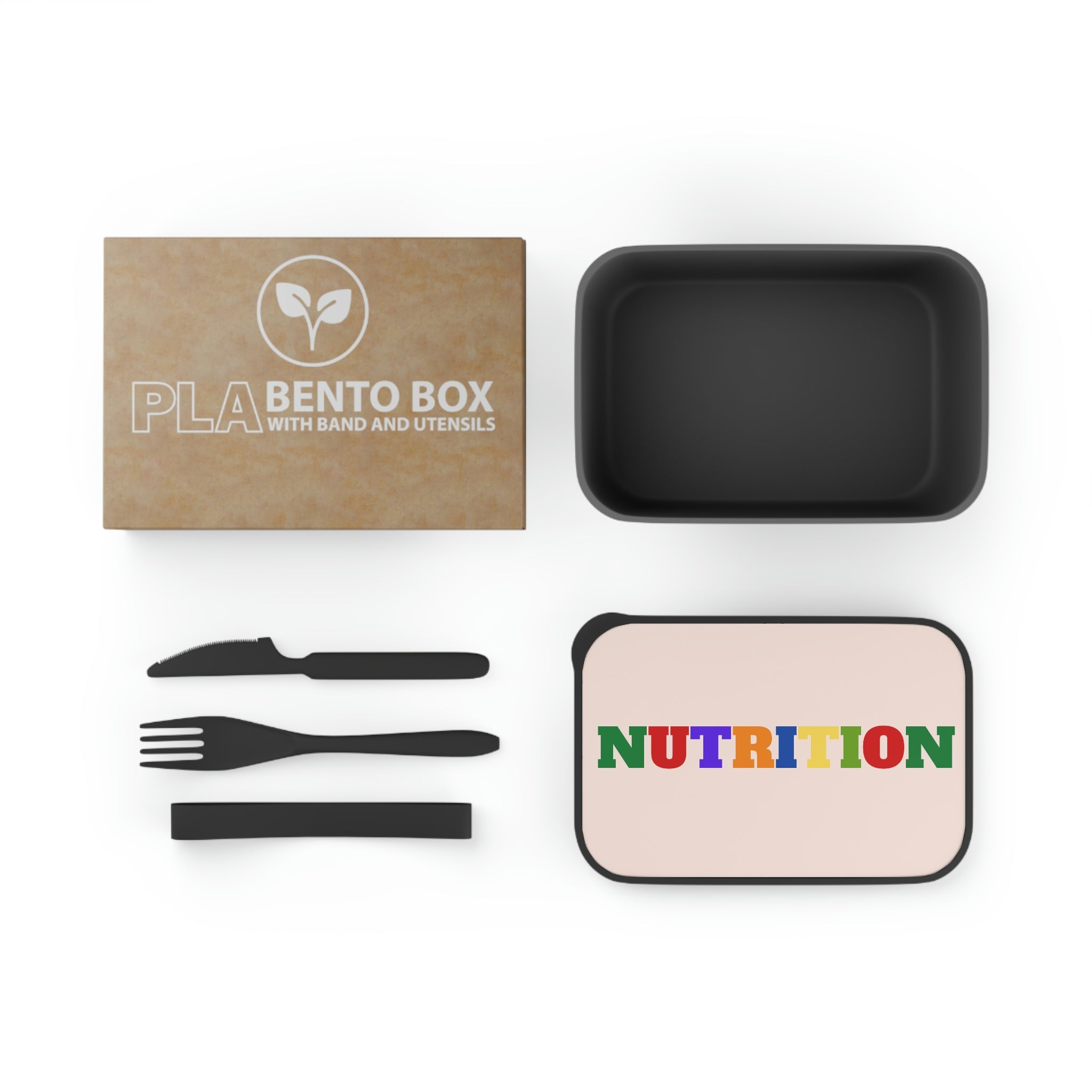 PLA NUTRITION Bento Box+Band+Utensils