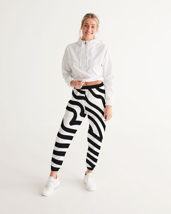 Zebra Print Ladies Track Pants
