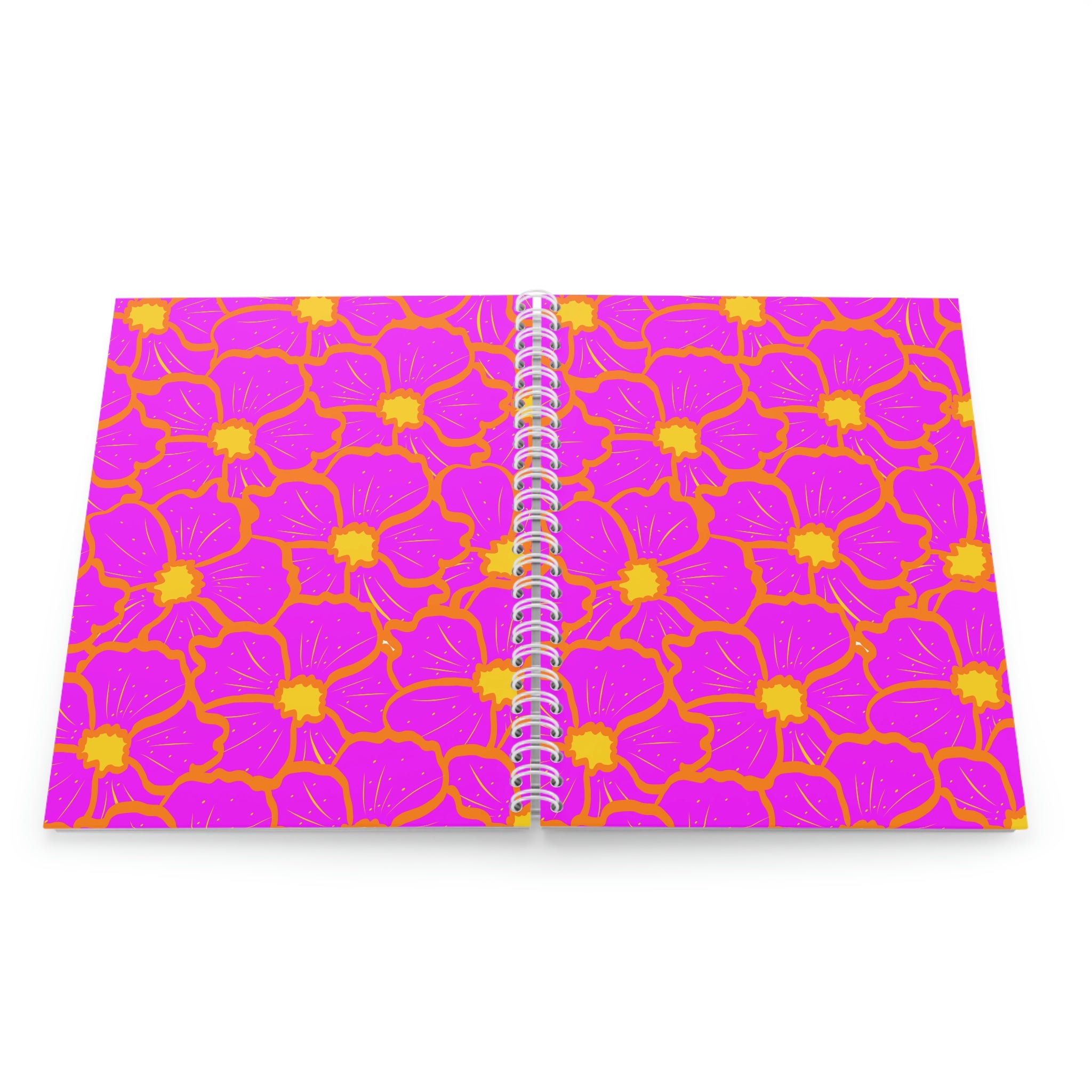 Cali Flower Spiral Notebook