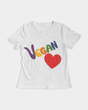 Vegan Heart Ladies Tee