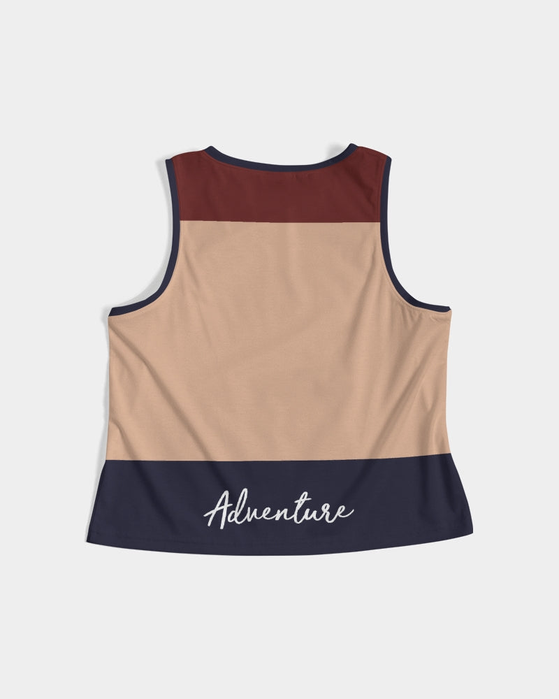 ADVENTURE Ladies Cropped Tank