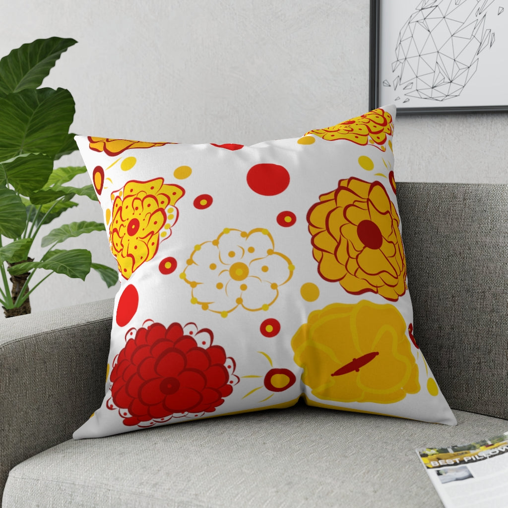 Sunshine Bouquet Broadcloth Pillow