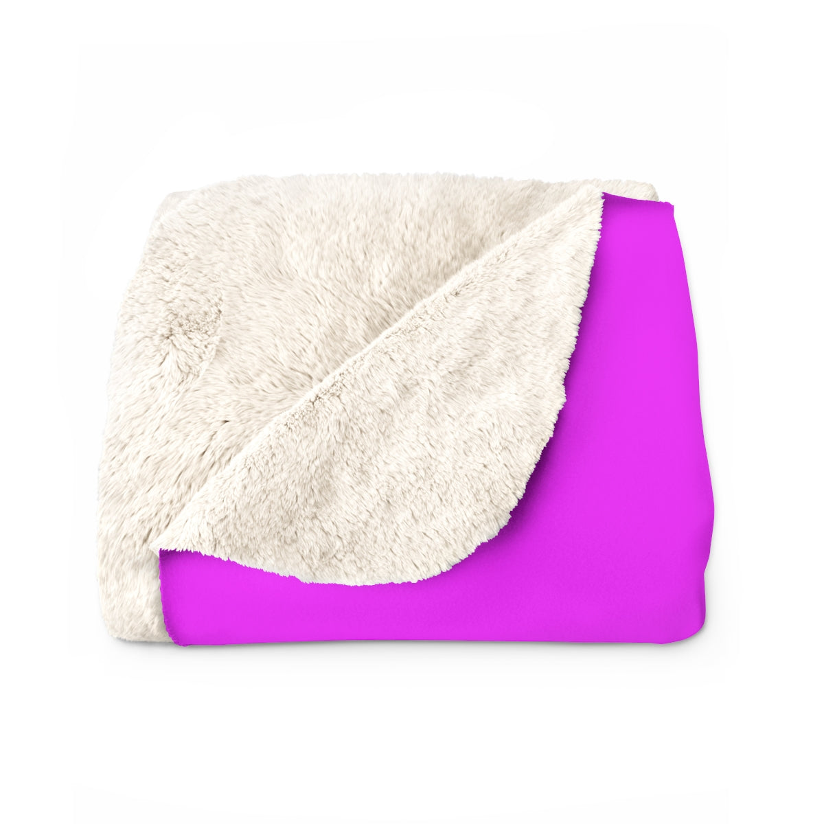 Hot Pink Sherpa Fleece Blanket