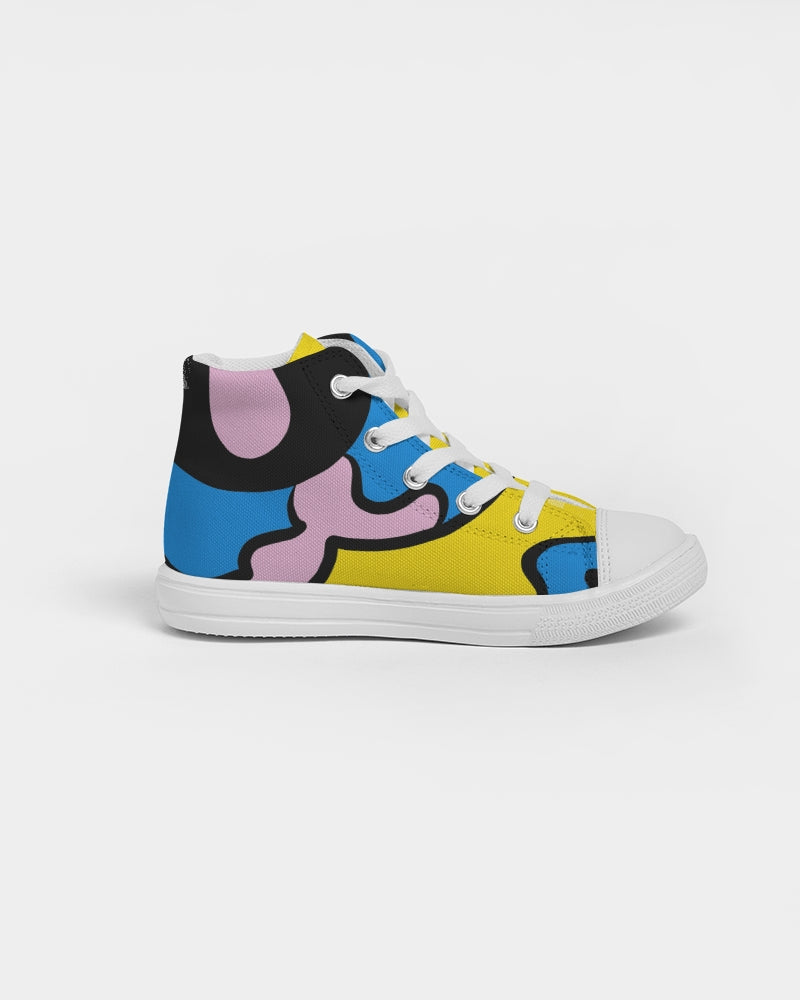 Color Wind Kids Hightop Canvas Shoe