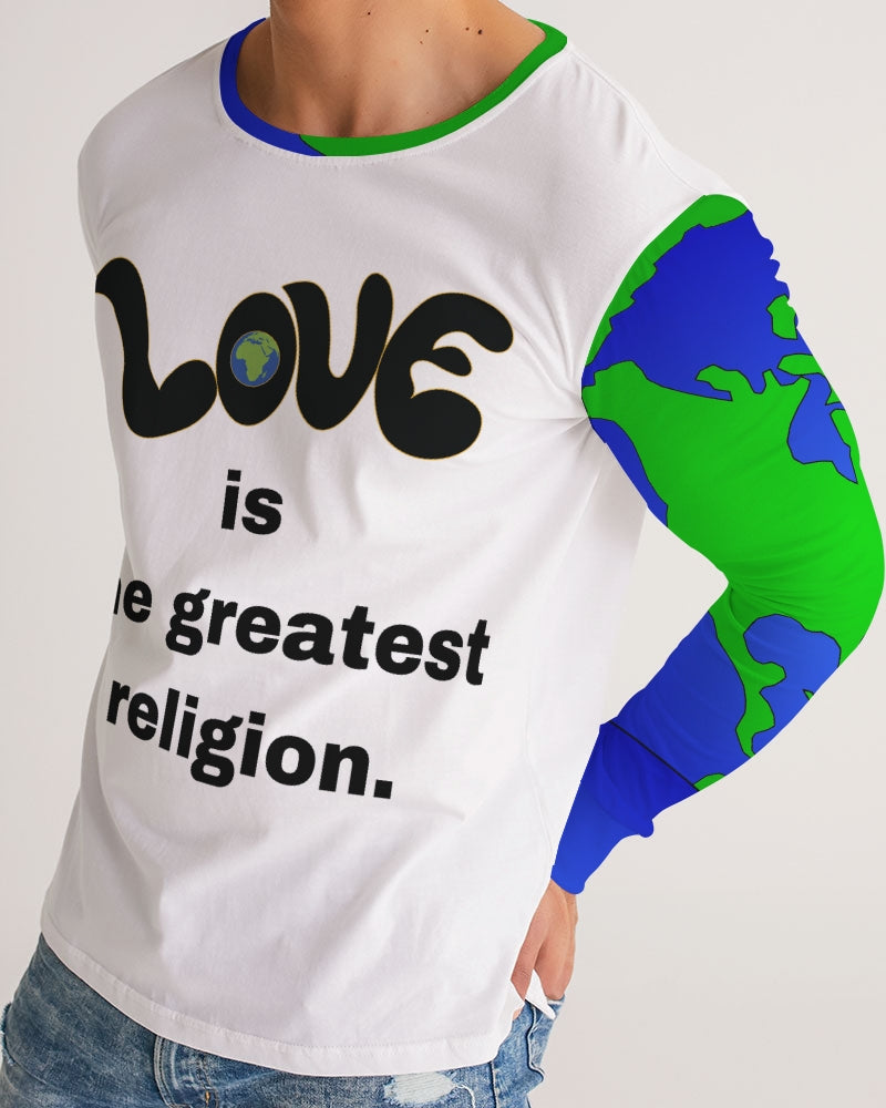 Love Is The Greatest Religion Men's Long Sleeve Tee