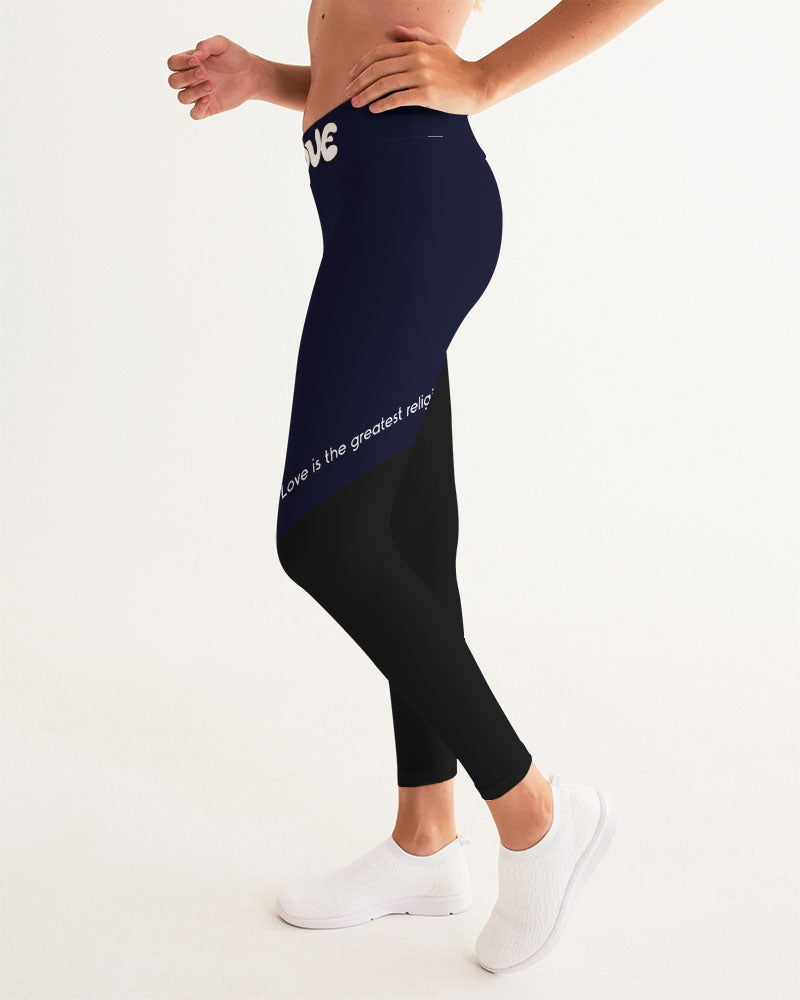 Love Is The Greatest Religion Yoga Pants