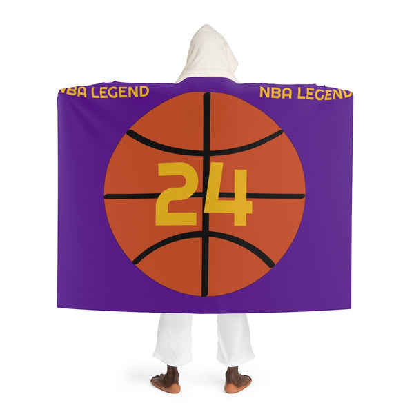 NBA LEGEND Hooded Sherpa Fleece Blanket