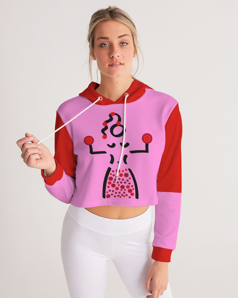 BALANCE Ladies Cropped Hoodie