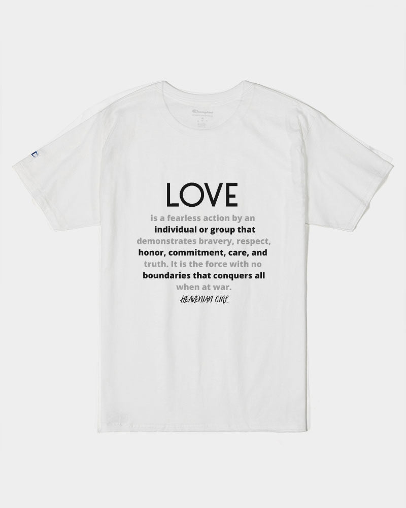 LOVE IS Men's Tee | Champion