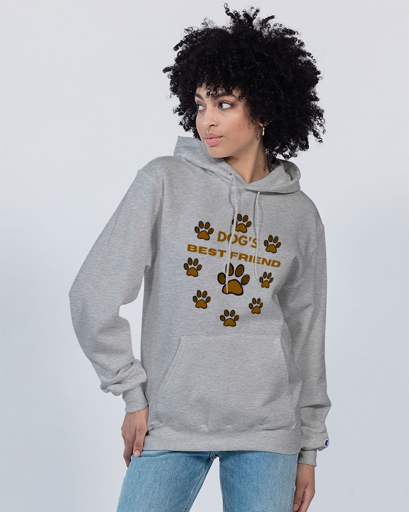 Dog's Best Friend Ladies Hoodie | Champion