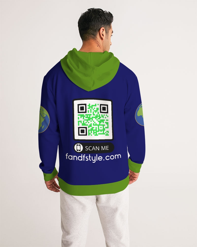 Love Is The Greatest Religion Men's Hoodie (QR CODE ON BACK FOR BRAND SUPPORTERS) - 0