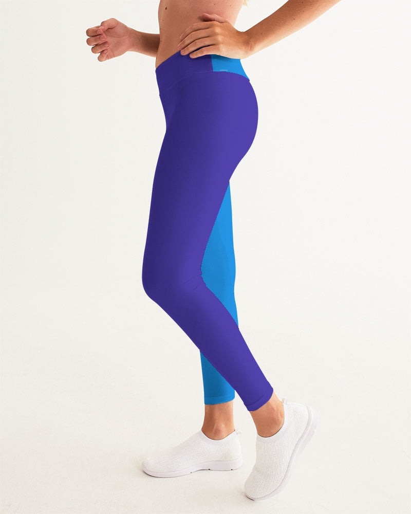 Blue Turqu Ladies Yoga Pants