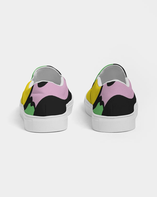 Color Wind Ladies Slip-On Canvas Shoe