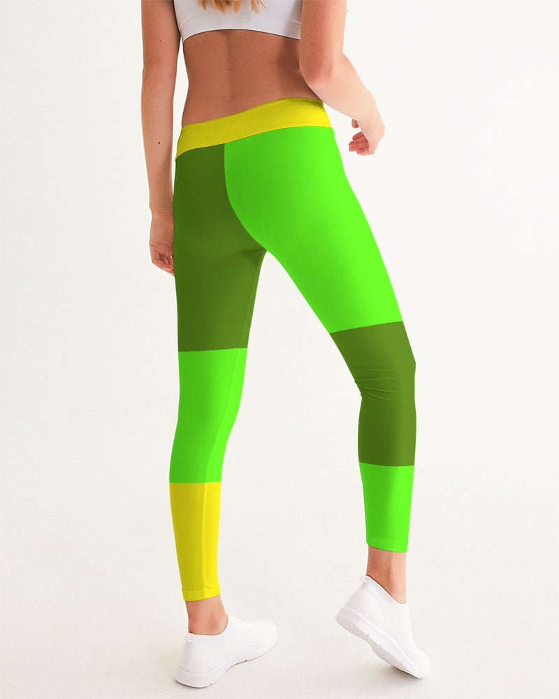 Lemon Lime Ladies Yoga Pants - 0