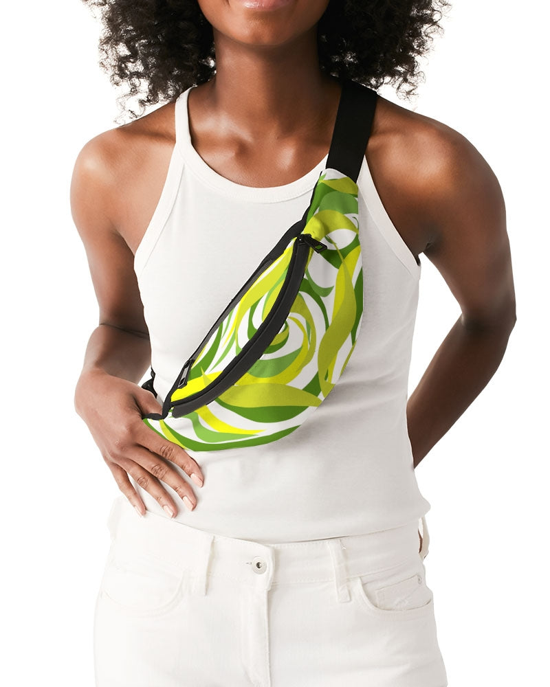 Lemon Lime Crossbody Sling Bag