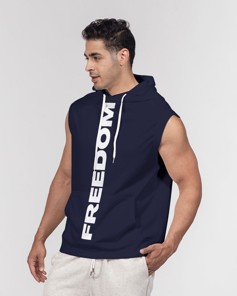 Unity and Freedom Men's Premium Heavyweight Sleeveless Hoodie