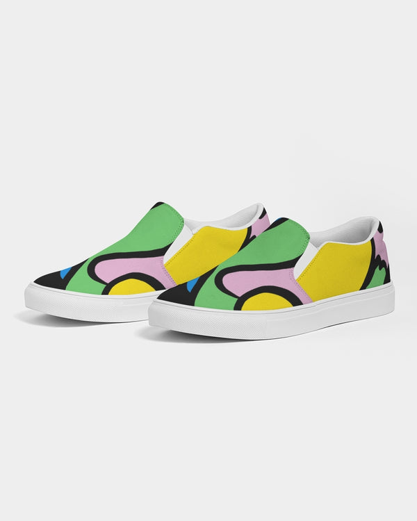 Color Wind Ladies Slip-On Canvas Shoe