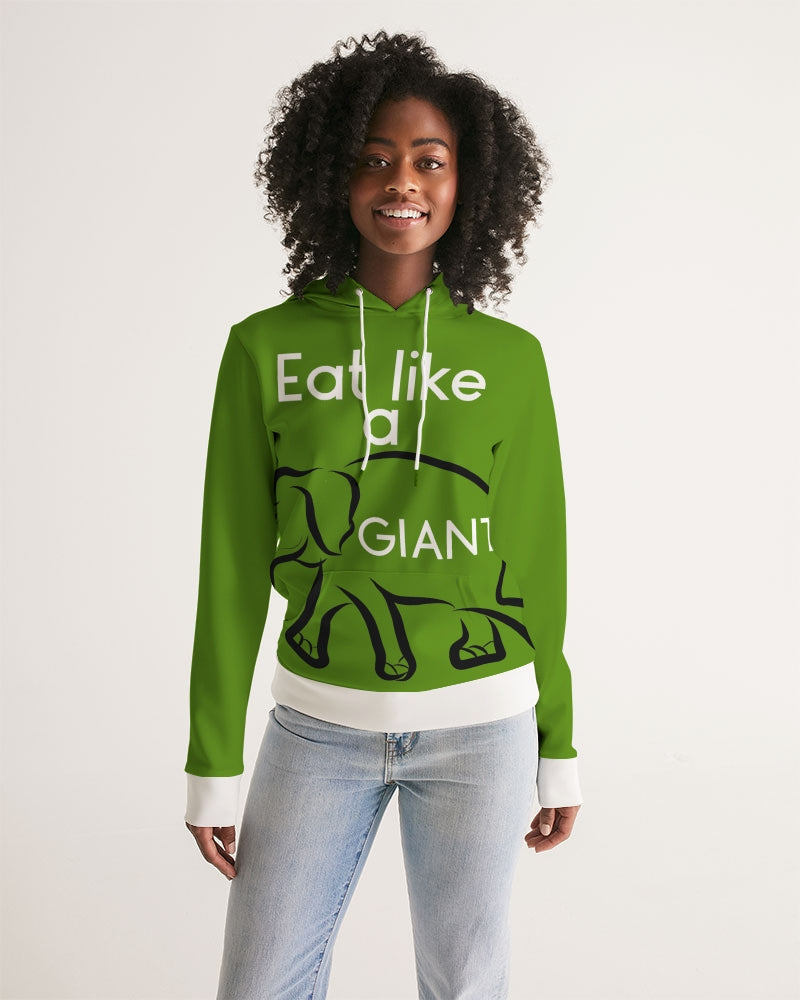 Eat Like a Giant Ladies Hoodie