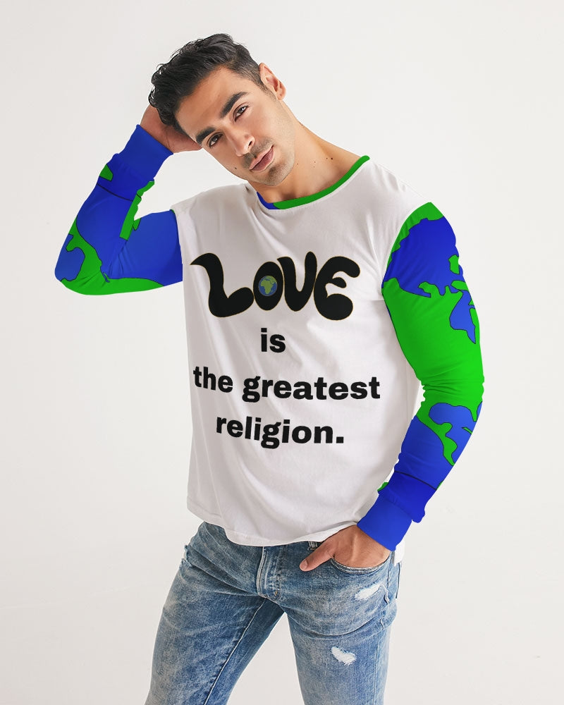 Love Is The Greatest Religion Men's Long Sleeve Tee