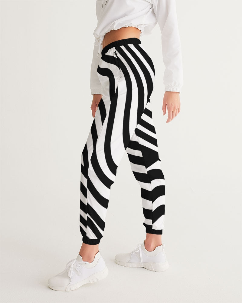 Zebra Print Ladies Track Pants