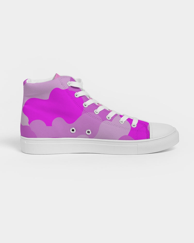 Pink Fusion Ladies Hightop Canvas Shoe