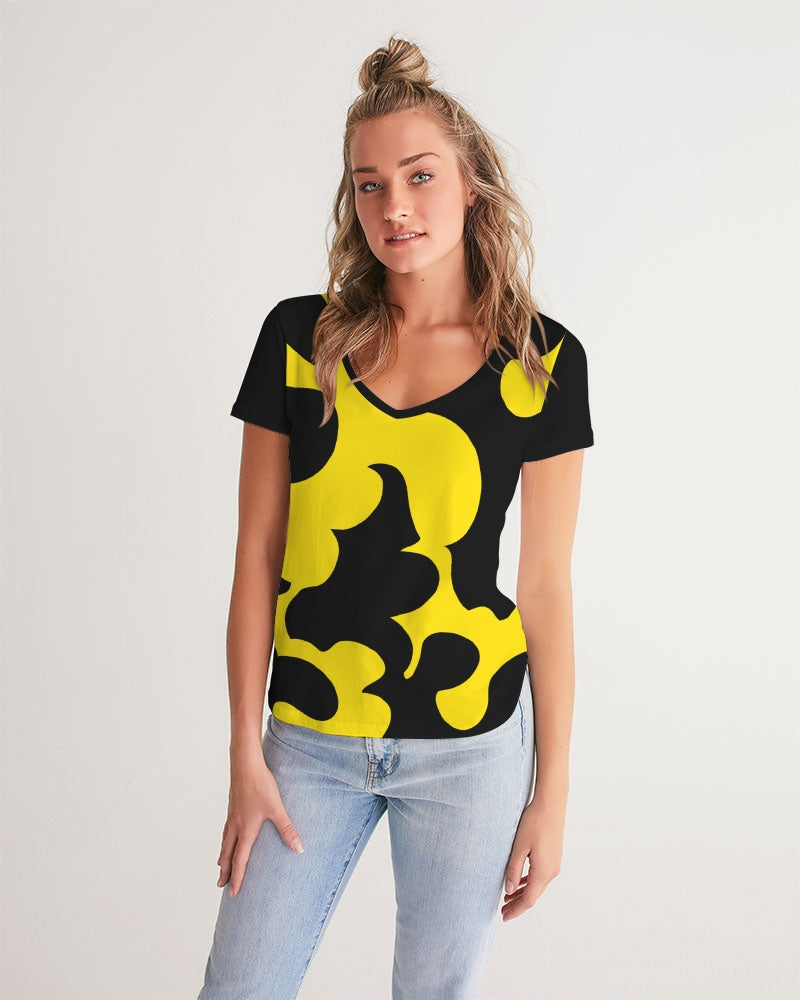 Bumble Bee Ladies V-Neck Tee