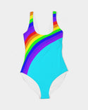 Rainbowbrite Aqua Ladies One-Piece Swimsuit