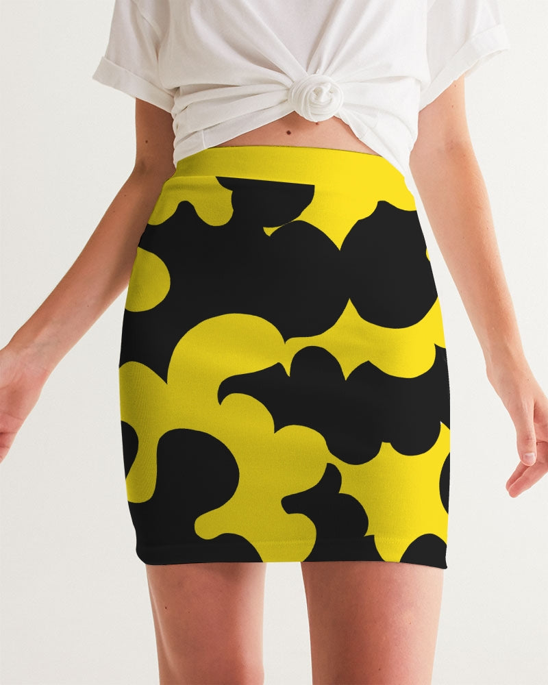 Bumble Bee Ladies Mini Skirt