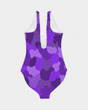 Purple Fusion One-Piece Swimsuit