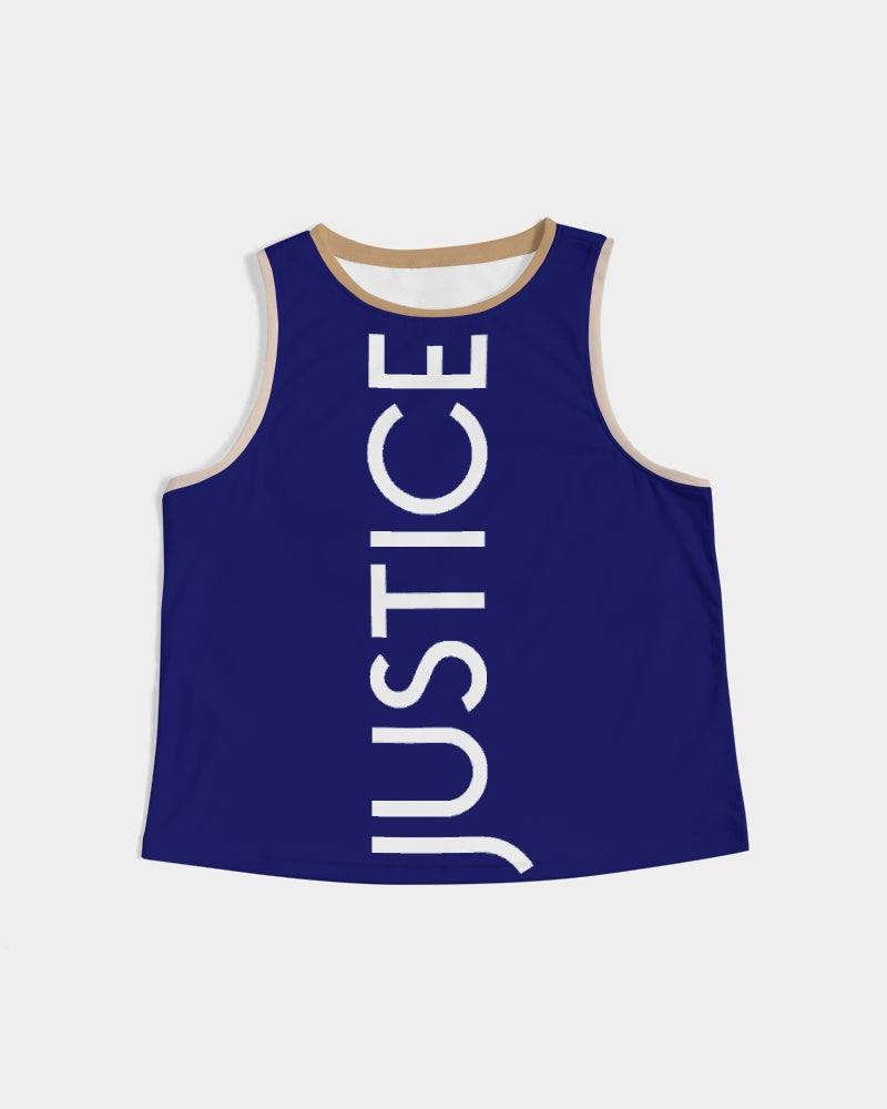 Freedom and Justice Ladies Cropped Tank