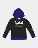 Love Is the Greatest Religion Boys Hoodie
