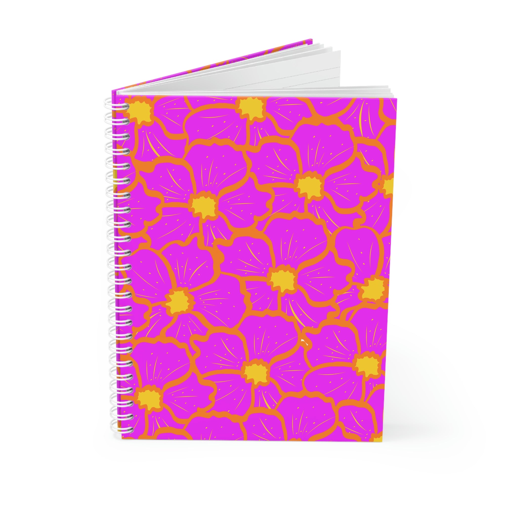 Cali Flower Spiral Notebook - 0