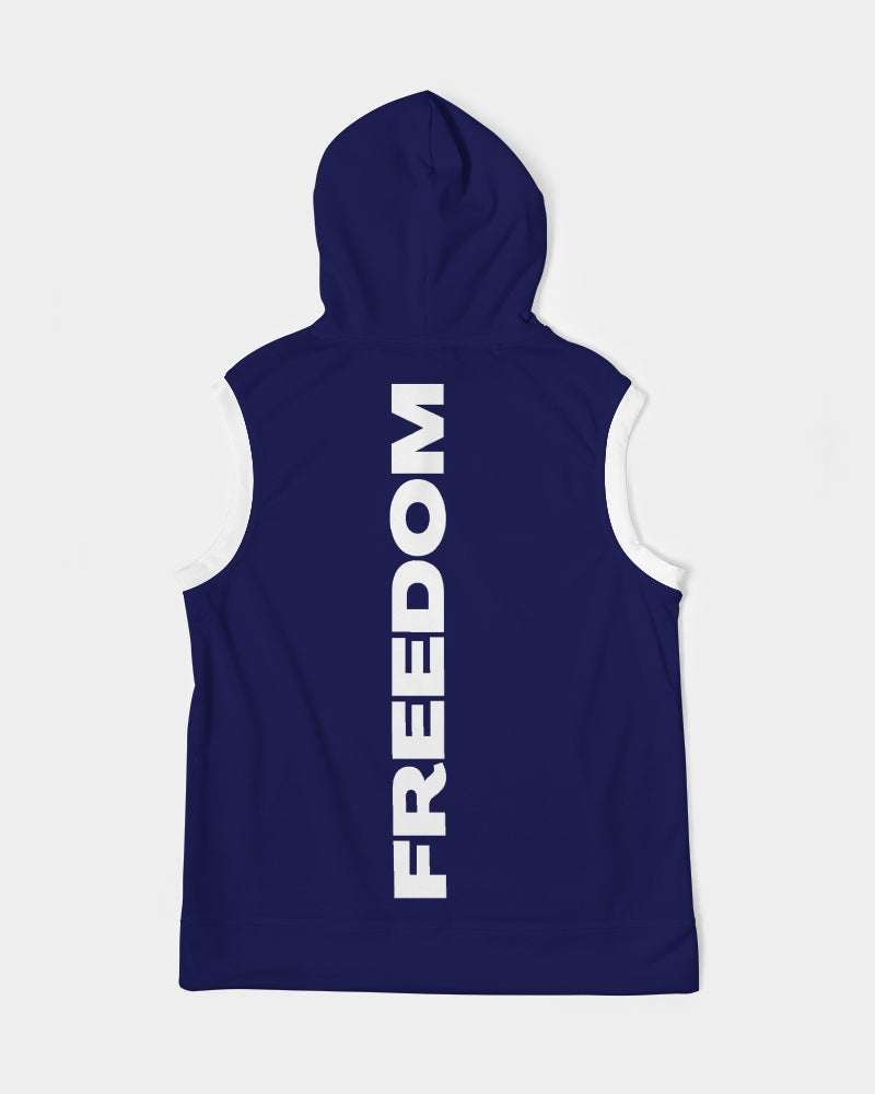 Unity and Freedom Men's Sleeveless Hoodie - 0