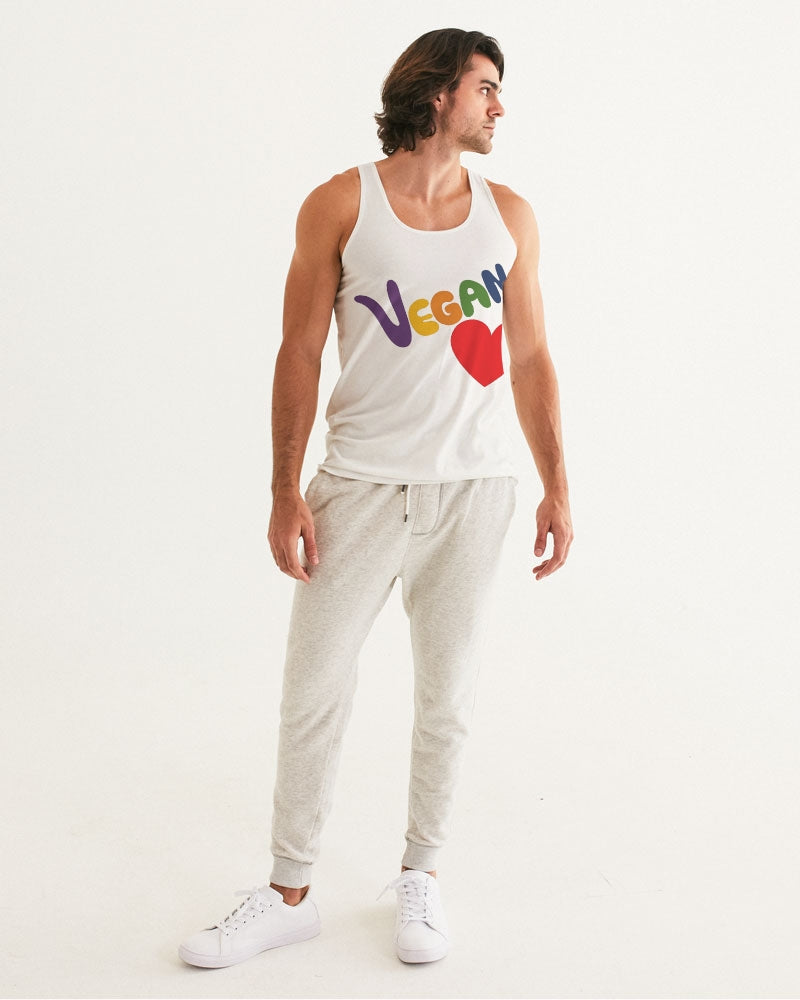 Vegan Heart Men's Tank