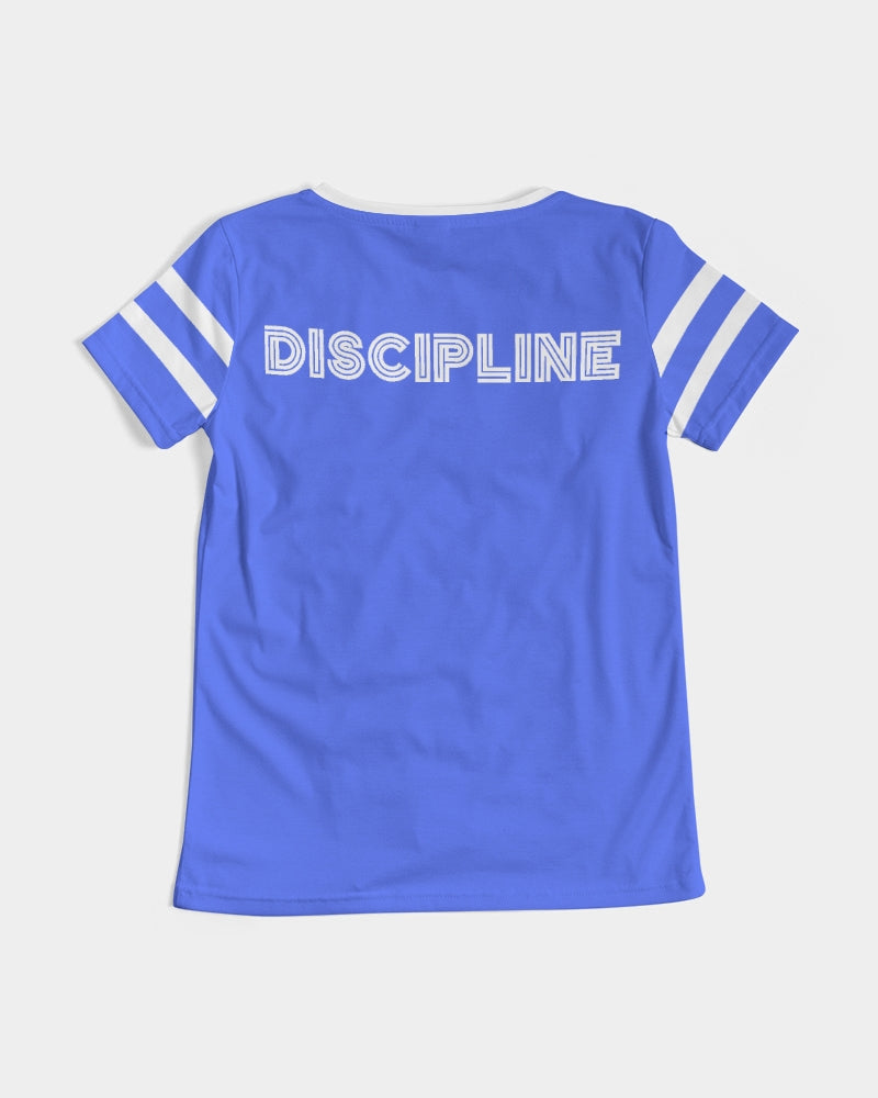 DISCIPLINE Ladies V-Neck Tee