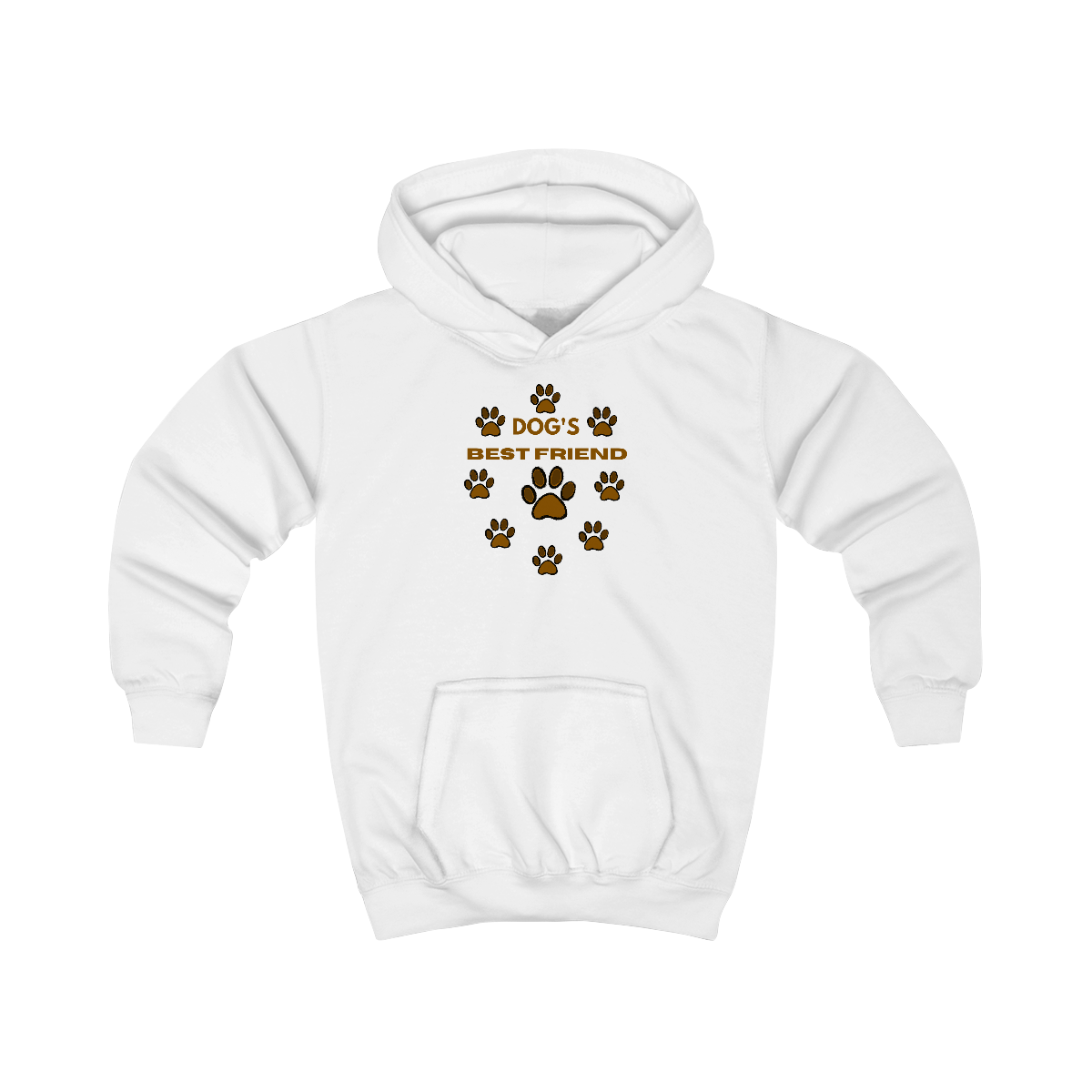 Buy arctic-white Dog&#39;s Best Friend Girls Hoodie