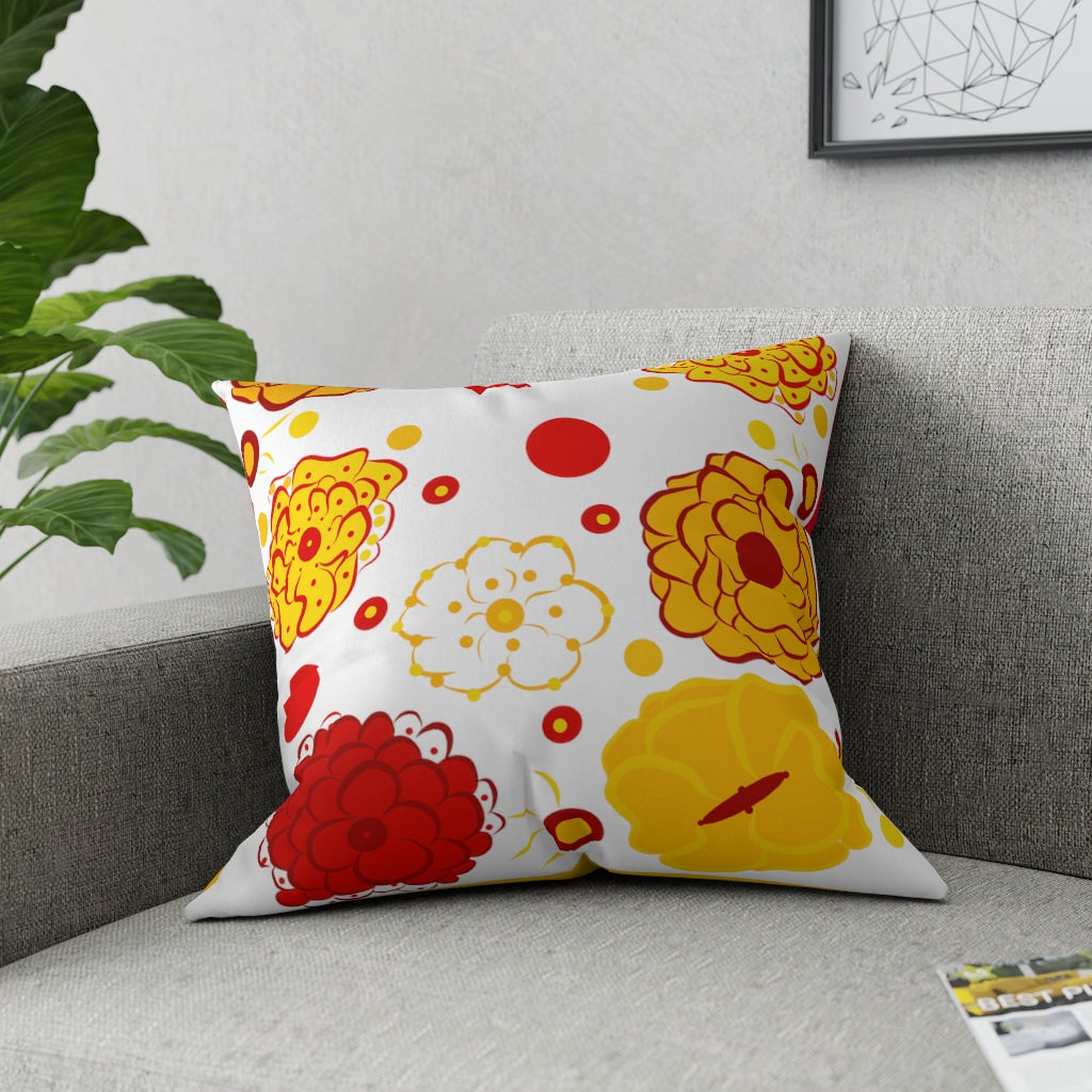 Sunshine Bouquet Broadcloth Pillow