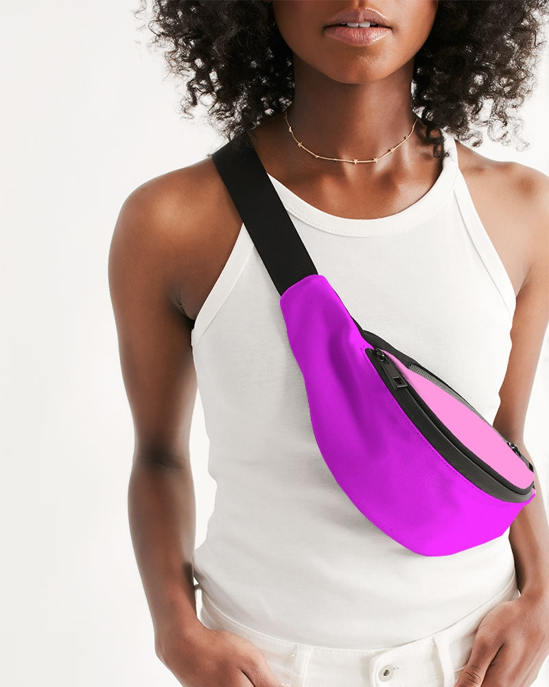 Pink Pink Crossbody Sling Bag