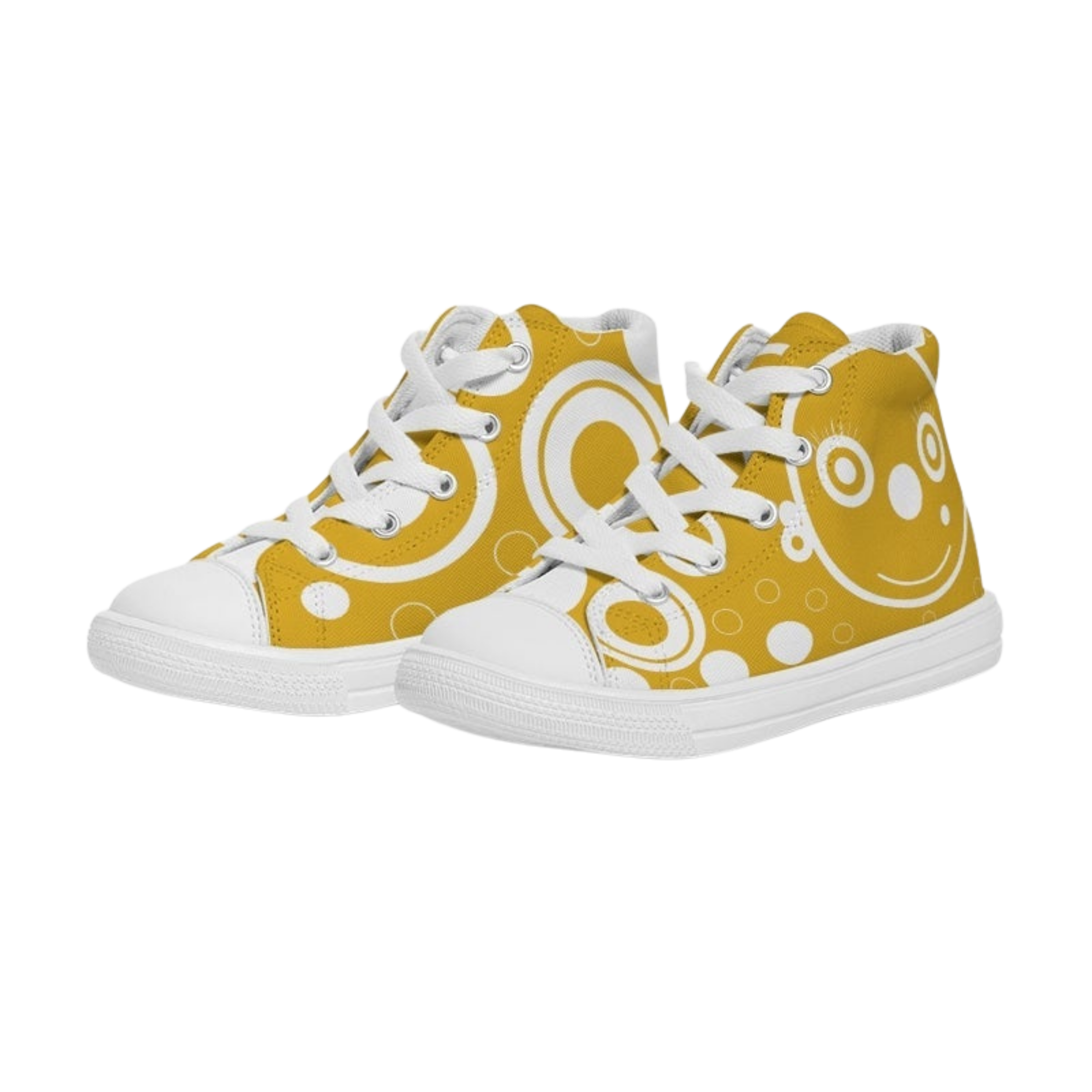 Happy Head Kids High top Canvas Shoe