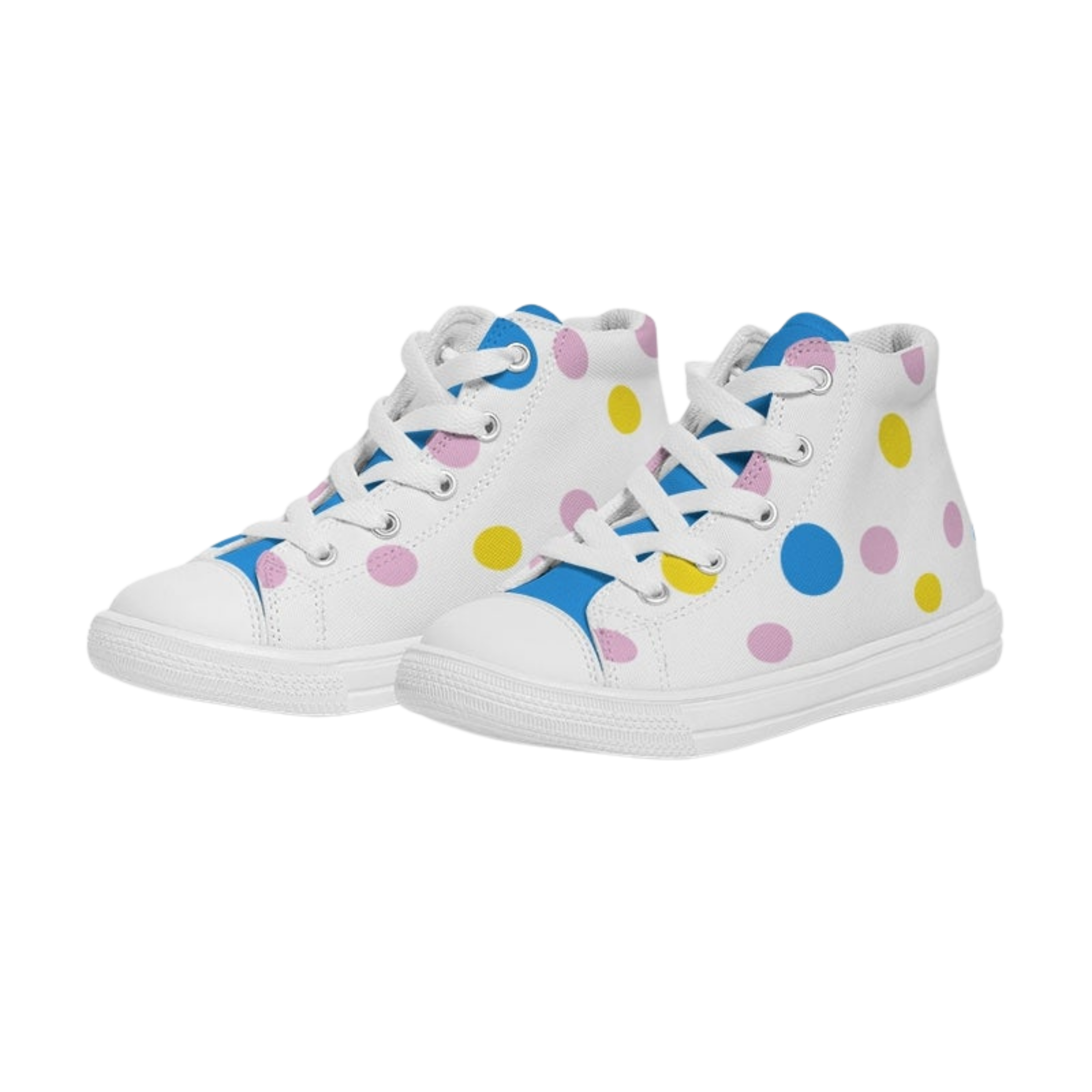 Circus Fun Kids Hightop Canvas Shoe