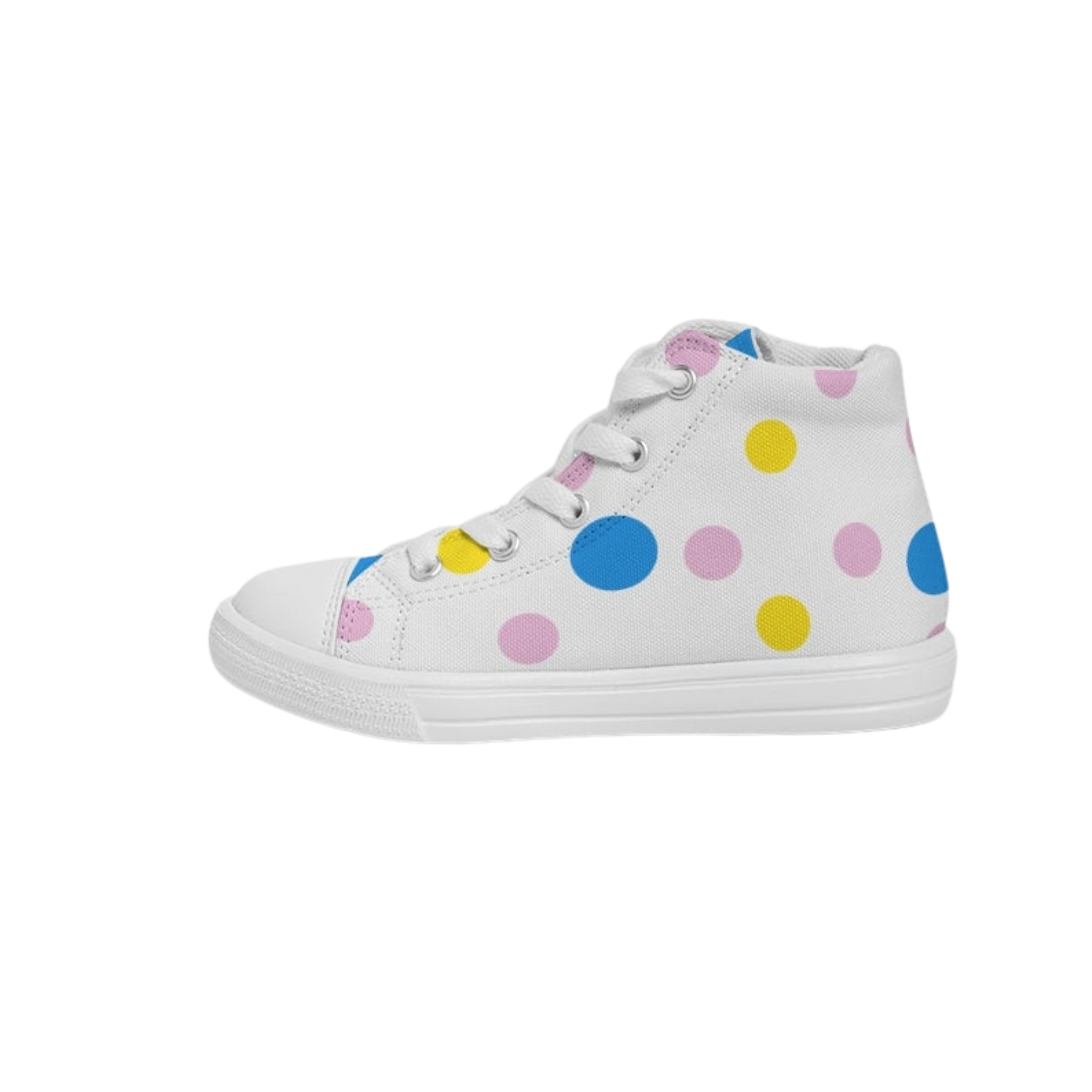 Circus Fun Kids Hightop Canvas Shoe