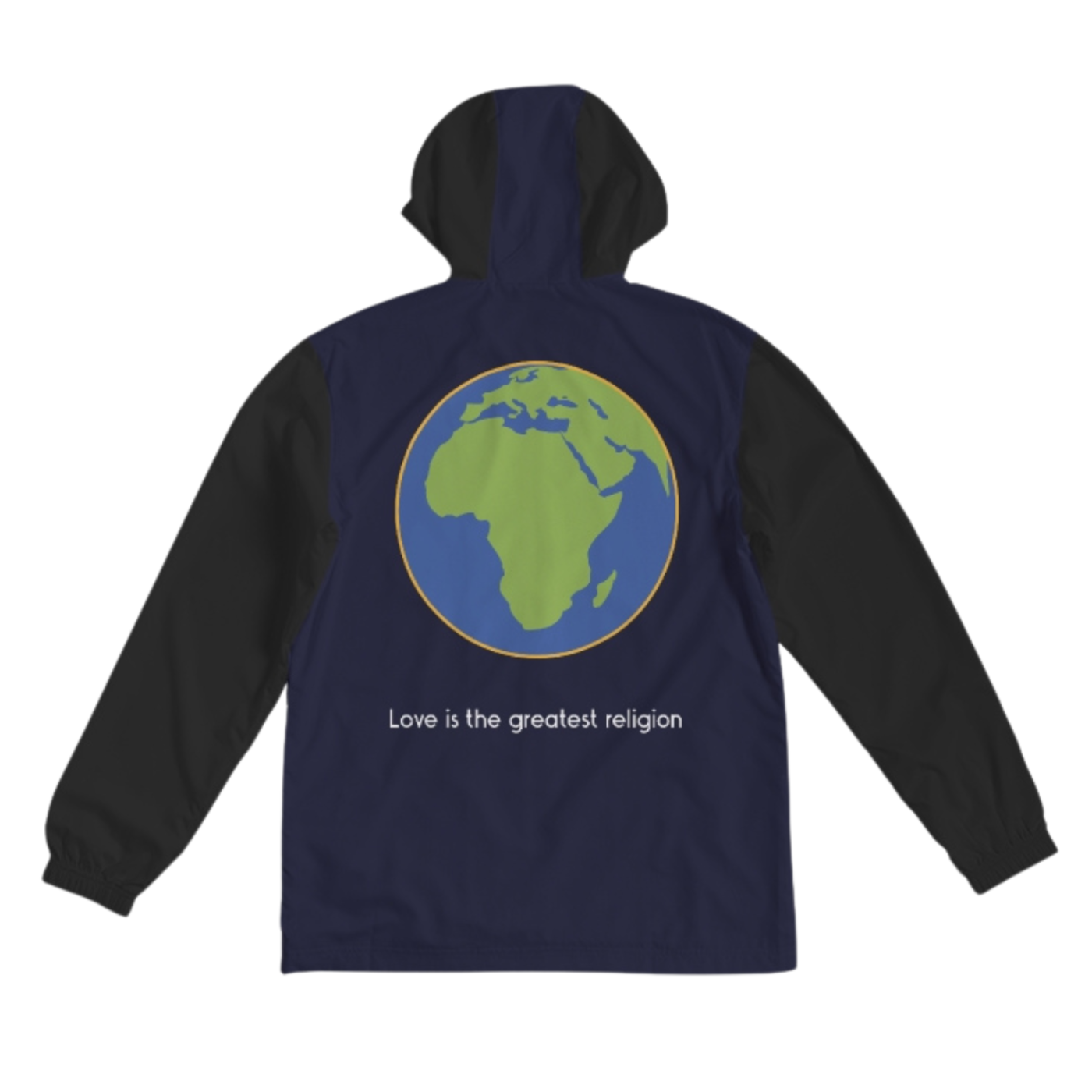 Love Is The Greatest Religion Men's Windbreaker - 0