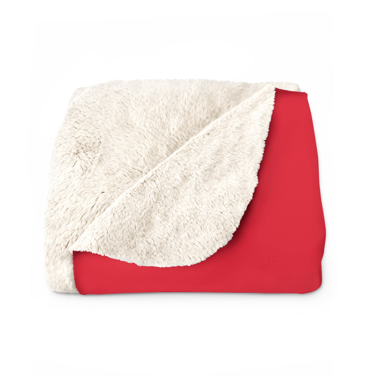 Red Sherpa Fleece Blanket